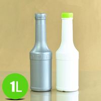 Pas cher 1L/1,8 L bouteille en plastique biodégradable jus lait confiture bouteille en plastique emballage alimentaire écologique en gros