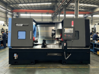Tour CNC à double broche DONGS TCK600DYSTwin avec outillage motorisé et sous-broche de traitement