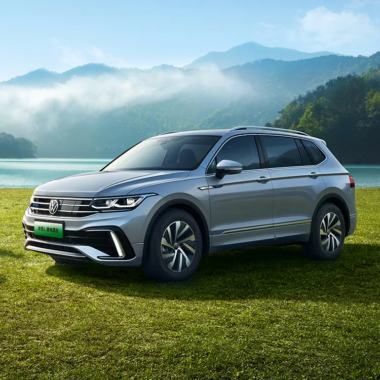 عربة Volkswagen Tiguan L EV SUV للعام 2023 توريد المصنع سيارات Volkswagen الهجينة الجديدة التي تعمل بالجازولين سيارة Volkswagen 1.4