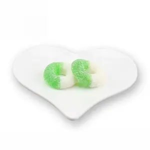 Zucker beschichtete benutzer definierte Kreis weiche Gummibärchen - Product Image 1