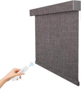 <span class=keywords><strong>Persianas</strong></span> Enrollables Horizontales <span class=keywords><strong>de</strong></span> Poliéster Eléctricas Día y Noche, Tipo Zebra, para Hogar Inteligente, Fácil Instalación, Decorativas, Personalizables para Ventana - Product Image 1