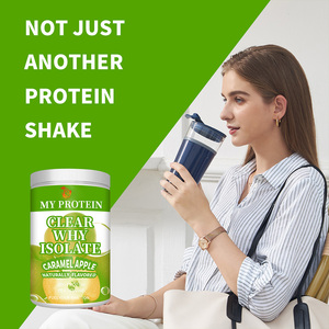 Private Label Clear Why <b>Protein</b> Powder Caramel Apple Flavor with Cholesterol Sodium Boost Anytime Dietary Supplements Powder - Product Image 6