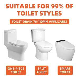 แหวนแวกซ์หนาพิเศษ180กรัมพร้อมซีลปะเก็นหน้าแปลนทนทานสำหรับห้องน้ำอุปกรณ์เสริมแหวนแว็กซ์ปิดผนึกที่ดีสำหรับห้องน้ำ - Product Image 5