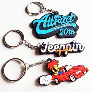 All Type of Key Chains Wholesale <b>Personalized</b> Custom 3D Soft PVC Rubber <b>Keychains</b> for Promotion Gift - Product Image 1