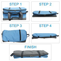Sac isotherme carré souple à bandoulière, pliable en aluminium, 30L, étanche avec fermeture éclair, grande capacité, pour pique-nique