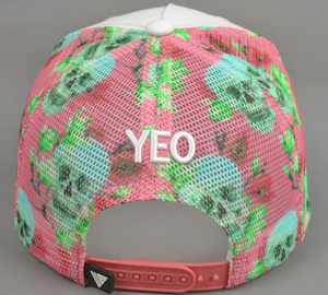 Sombrero alto de algodón para mujer Sombrero de béisbol de ala corta con cola de caballo y pico de fieltro - Product Image 3