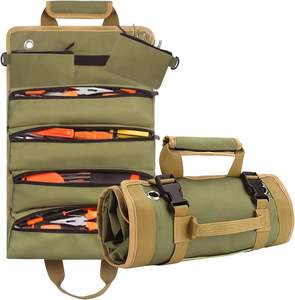 Muestra Gratuita de Bolsas de Herramientas Pequeñas para Hombre, Bolsa de Herramientas Enrollable Resistente para Mecánico, Electricista - Product Image 6