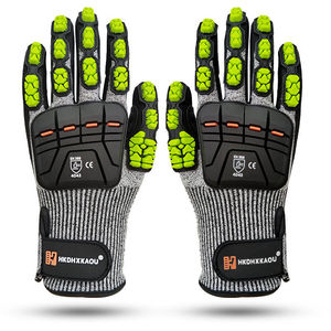 USA Direct Anti-impacto Guantes resistentes a cortes Nitrilo Scrub Caucho impregnado Seguridad en el trabajo Guantes anticorte de cinco niveles - Product Image 6