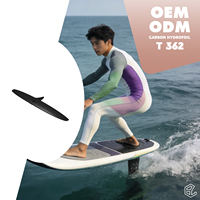 Aile arrière en carbone pour hydrofoil Skinny T362 Series, légère, contrôle fluide, performance optimale pour les sports nautiques