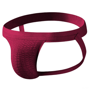 Mens 2cm Breathable Dây thắt lưng sexy đồ Lót Dệt Kim <span class=keywords><strong>G</strong></span>ấu jockstrap đồ lót sexy thongs gay jockstrap cho nam giới - Product Image 3