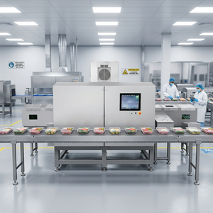 Détecteur de rayons X pour ligne d'emballage alimentaire équipement de détection de métaux système d'inspection de bocal en verre de machine à rayons X alimentaire - Product Image 2