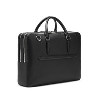 Sacs à ordinateur portables en cuir véritable de luxe pour hommes, conçus sur mesure par des fabricants, pour le travail, les voyages et les affaires