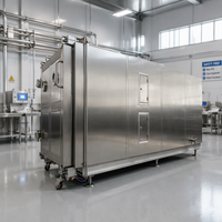 Déshydrateur alimentaire à faible niveau sonore, machine de lyophilisation commerciale pour le lait, les légumes, les fruits, la transformation alimentaire, SUS304
