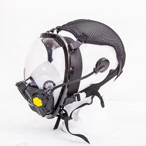 Máscara de gás de rádio de comunicação portátil sem fio com lente antiembaçante - Product Image 2