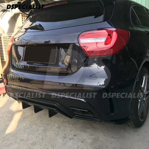 Lèvre de pare-chocs arrière en fibre de carbone de qualité supérieure pour Mercedes Benz W176 A250 A45 <span class=keywords><strong>AMG</strong></span> 13-18 - Product Image 3