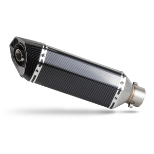 Escape Universal para motocicleta de 51mm con silenciador DB Killer <span class=keywords><strong>Akra</strong></span>, tubo de escape negro de 370mm para MT03 ZX25RR FORZA125 ADV150 NK250 ZUMA125 - Product Image 4