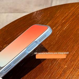 Nouvelle coque de téléphone en cuir PU dégradé pour iPhone 17 13 14 15 16 Pro Max avec film de protection d'objectif HD, bouton tactile et coque arrière antichoc - Product Image 6