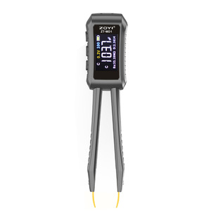 Zoyi Zt-Md1 Tweezers Lcr Meter Digital Bridge <b>Tester</b> For Resistance Capacitance Inductance Measurement - Product Image 1