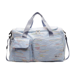 Sac de voyage unisexe Oxford classique, confortable, couleurs unies, tendance, multi-compartiments, étanche (sec/humide), grande capacité - Offre Spéciale - Product Image 6
