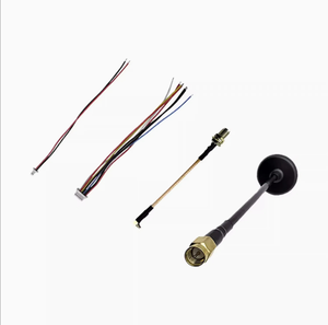Ensemble d'antennes pour drone FPV avec connecteur SMA et fils multicolores pour modules VTX 4.9G 5.8G - Product Image 1