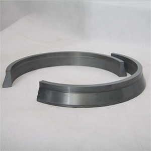 Anillos guía de carburo de silicio cerámico de alta calidad personalizados, semianillos de carburo de silicio, piezas de sellado mecánico <span class=keywords><strong>para</strong></span> bombas - Product Image 1