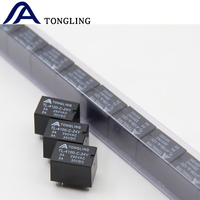 Modul Relay Sinyal TONGLING Mini 4100 24V DC 6 Pin 0.2W 360VA/90W Papan Relay untuk PCB
