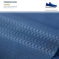 Tissu Oxford en polyester jacquard 210D enduit PU, imperméable, résistant à l'abrasion et aux UV, pour matériaux de dessus de chaussures et lits pour animaux de compagnie