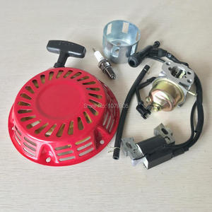 Bobina de encendido AD + bujía + carburador + arrancador de retroceso apto para generador de motor GX160 GX200 5.5hp 6.5hp - Product Image 3