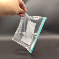 Stockage refermable des aliments pour conserver la fraîcheur Emballage zip-lock auto-scellant Sac de congélation coulissant pour fruits, légumes, viande, poisson