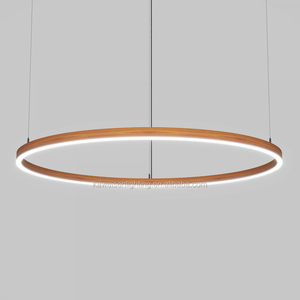 Đèn Led Tròn Đường Kính 800Mm Định Hình Trung Bình Đèn Tròn Có Thể Điều Chỉnh Độ Sáng Đèn <span class=keywords><strong>Acrylic</strong></span> Nhôm Màu Xám Trong Nhà - Product Image 5