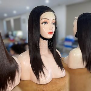 Pelucas Hermosas de la Más Alta Calidad, Cabello Humano Real 100% Vietnamita, Liso, Color Personalizable, Peluca con Cierre 2025 - Product Image 5