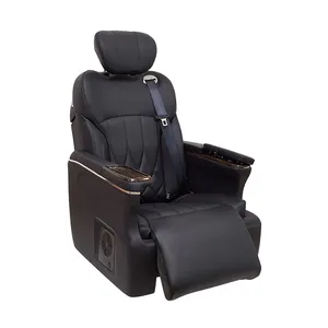 Sarung kursi depan Van SUV truk mobil, penutup kursi depan hitam dua warna tahan air Neoprene