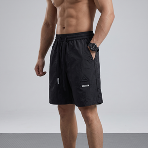 Pantalones Cortos Cargo para Hombre al por Mayor con Logotipo Personalizado, Cintura Elástica, Secado Rápido, Estilo Urbano Informal, para Verano, ODM TKAN7733 - Product Image 2