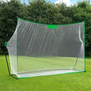 Multi-Functional 7 x 7 ft Golf Chipping Net outdoor soccer football Training Hitting goal net for balls Multi-Functional 7 x 7 f