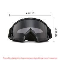 Lunettes de moto Liveer Factory, dernières versions, monture en TPU, lunettes de sécurité réglables, anti-buée, protection UV400, cyclisme, sports de plein air
