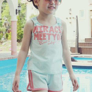 Ensemble de vêtements de sport pour enfants, design coréen express, vêtements à thème - Product Image 2