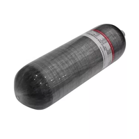 Réservoir d'air comprimé à oxygène Offre Spéciale 9L, cylindre en Fiber de carbone haute pression 4500PSI pour la lutte contre l'incendie
