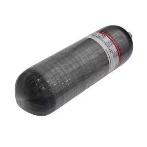 Tanque de aire comprimido de oxígeno de 9L, cilindro de fibra de carbono de alta presión, 4500PSI, para bomberos, gran oferta - Product Image 5
