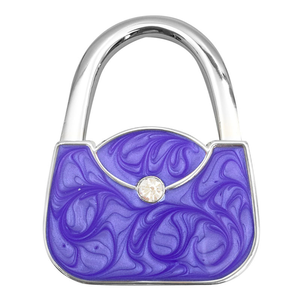 Gancho Plegable para Colgar Bolsos en Mesa, Soporte de Borde para Bolsos, Serie de Color Sólido para Ocasiones, Bodas, Viajes, Diseño Europeo - Product Image 1