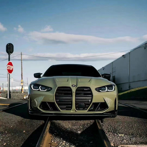 WRAPMASTER Hochleistungs-TPU 1,52*15m Glänzende Khakigrüne Farbige PPF-Lackschutzfolie Anti-Vergilbung Nassinstallation - Product Image 5