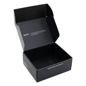 Caja de Cartón para Embalaje, Caja de Cartón Plegable Tipo Maleta, Caja de Cartón Corrugado a Color, Impresión de Caja de Cartón, Apta para Microondas, Decoración - Product Image 5