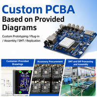 Ensamblaje de Placas de Circuito Impreso (PCBA) para Sistemas de Control de Hogar Inteligente, Archivo Bom Ang Gerber, Prototipado Personalizado, Iluminación/Cortinas/Aire
