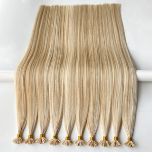 Vera cuticola allineata punta piatta Remy doppio disegnato naturale K punta dei capelli con il prezzo all'ingrosso può <span class=keywords><strong>fare</strong></span> il pacchetto personalizzato - Product Image 3