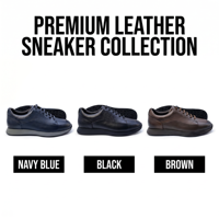 Chaussures de marche légères et confortables pour hommes, faites à la main, à lacets, style skateboard, toutes saisons, décontractées, tendance, en cuir véritable