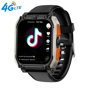 Eraysun Fashion Smart Watch GPS Position 5MP HD Dual Camera Tiktok Call With Wifi Sim Card 4G Android Men Waterproof Smartwatch