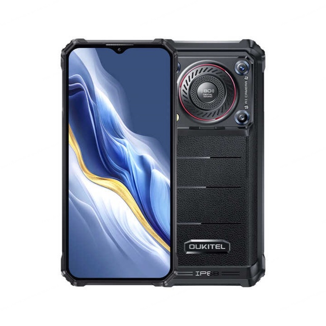 Oukitel WP36 Pro Rugged Cell Phone 6.52" HD+ 6GB+256GB 10600mAh Super Multi-Media Speaker IP68 IP69K NFC Rugged Smart Phone