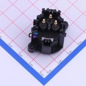 DIN-324DH XLR Connector Through hole Component (THT) Connector - Product Image 2