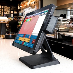 S900c màn hình cảm ứng POS hệ thống bán lẻ tùy chỉnh tiền mặt đăng ký POS Máy kim loại cơ sở với lỗ - Product Image 6