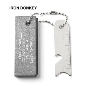 Irondonkey phong cách Mỹ nhẹ hơn magiê thanh cắm trại ngoài trời công cụ sinh tồn scraper EDC bushcraft gỗ xử lý lửa khởi động - Product Image 1