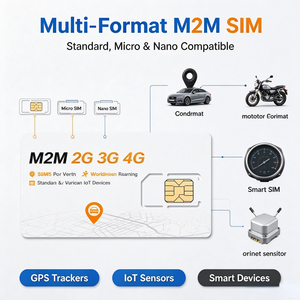 Carte SIM IoT de Roaming Mondial M2M 2G/3G/4G 3-en-1 pour Dispositif de Suivi GPS, Carte SIM de Données IoT avec Compte de Revendeur - Product Image 5